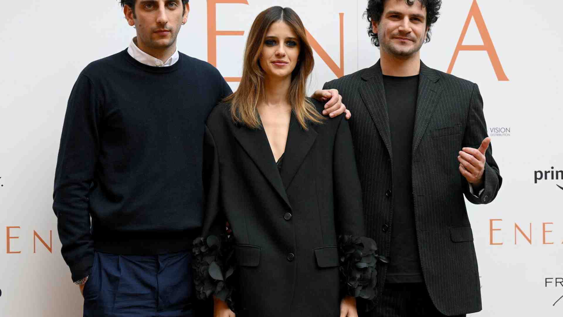 La presentazione di "Enea" di Pietro Castellitto con Sorrentino e altri big