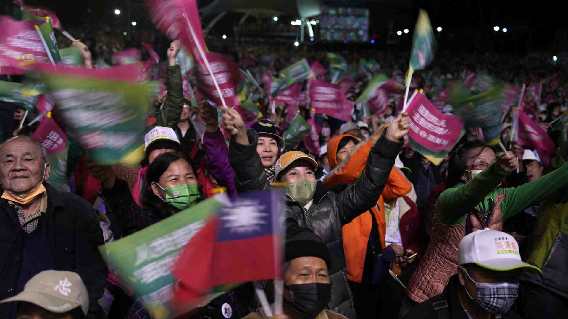 A Taiwan ogni voto è una festa
