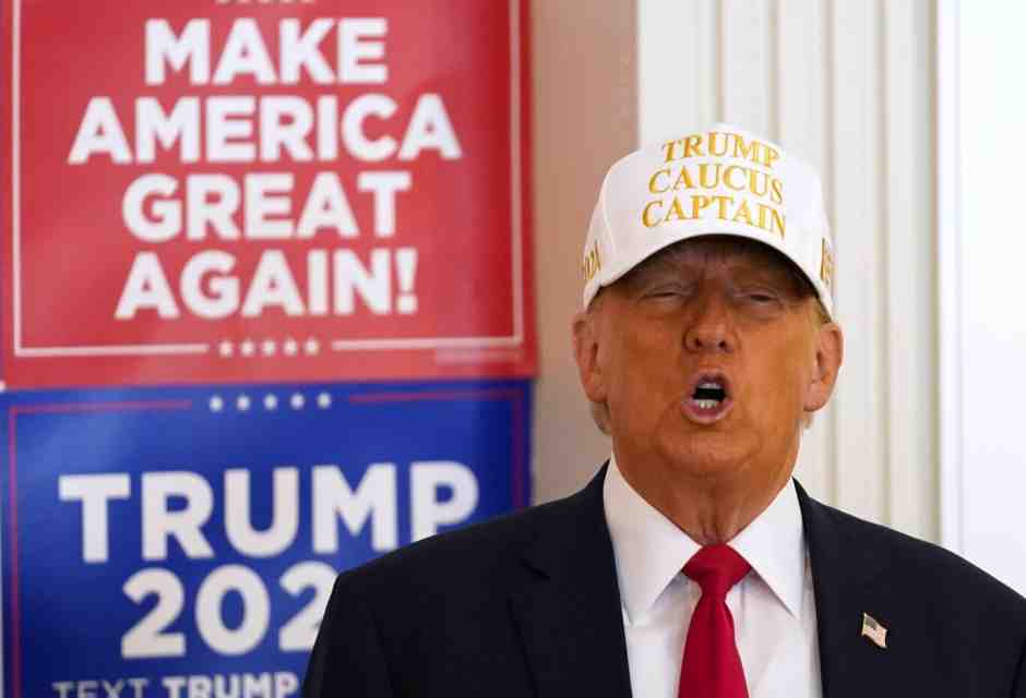 La valanga Trump nel gelo dei caucus dell'Iowa