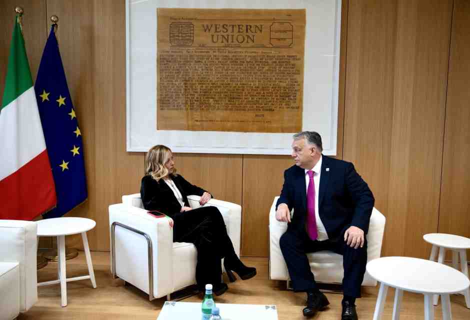 Meloni diventa la “domatrice” di Orbán e media in Europa