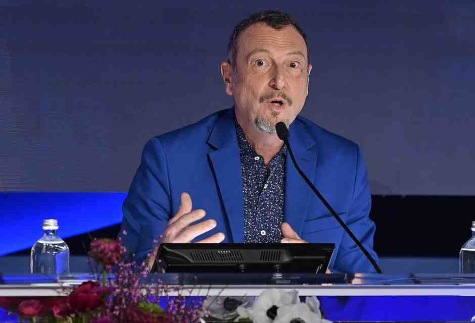 La prima canzone italiana bella del 2024. Per liberarmi di Amadeus