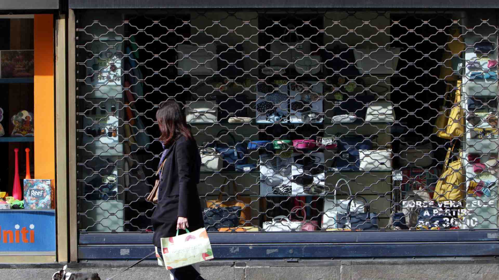 Città a rischio desertificazione: dal 2012 chiuso un negozio su cinque