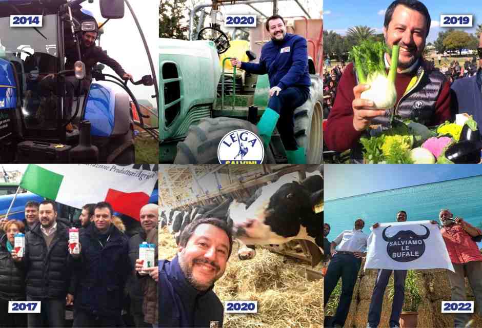 Agro-Salvini contro la farina di grilli: se la prende con Masterchef e ruba la scena al ministro Lollobrigida