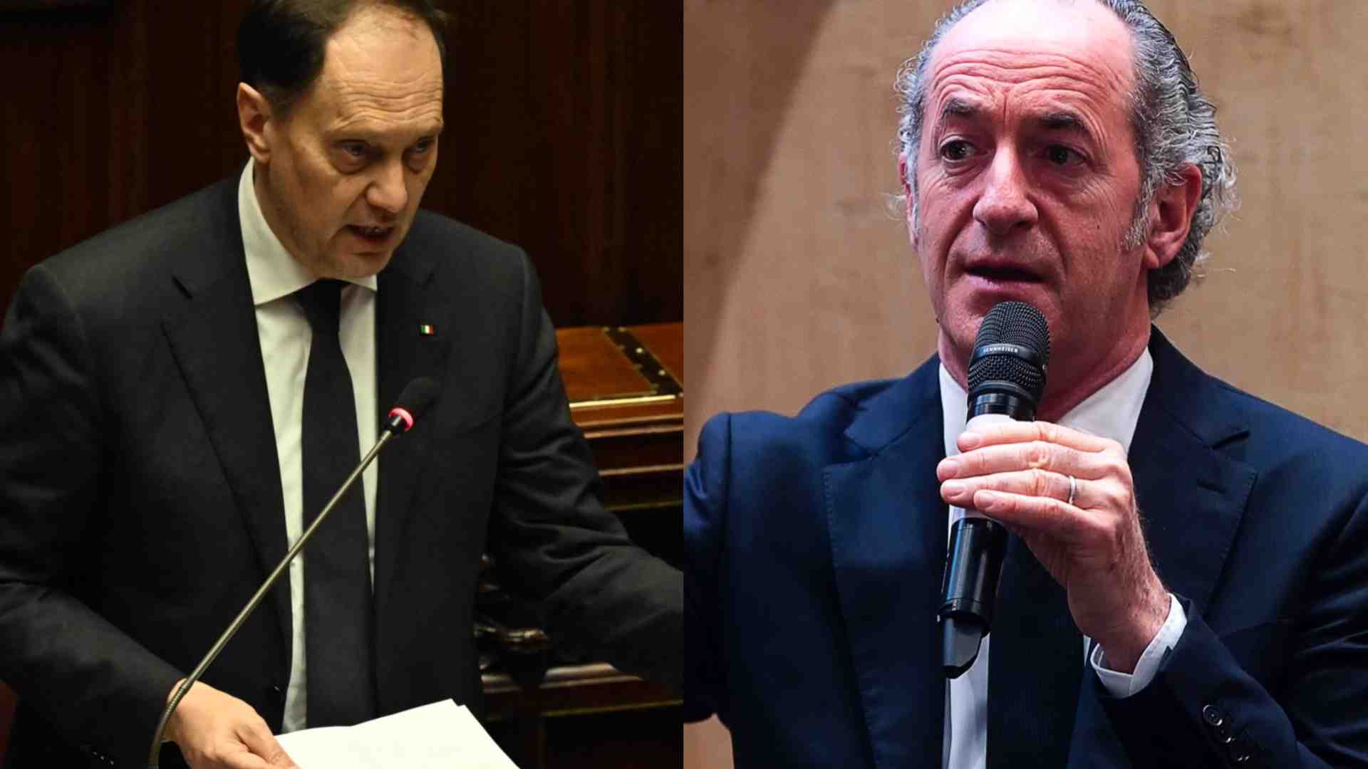 Screzio FdI-Lega sul terzo mandato. Ciriani: "Zaia non è eterno"
