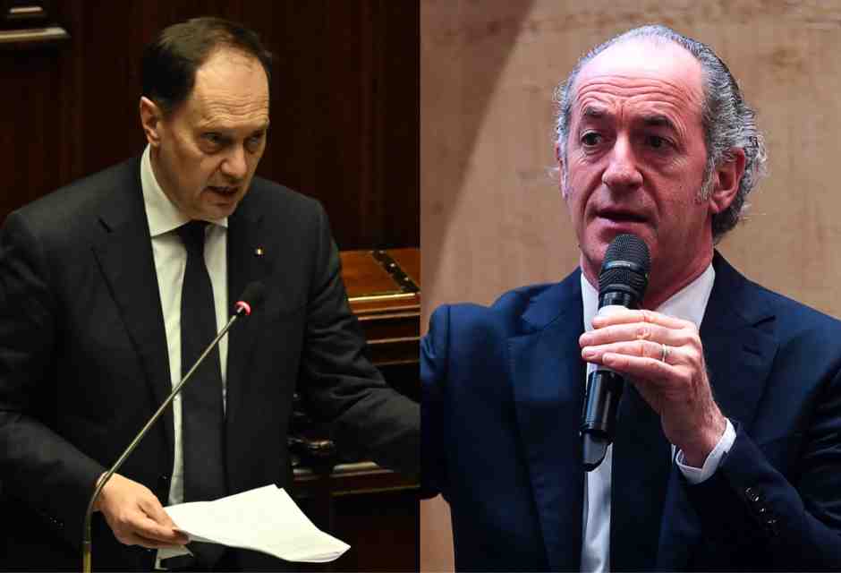 Screzio FdI-Lega sul terzo mandato. Ciriani: "Zaia non è eterno"