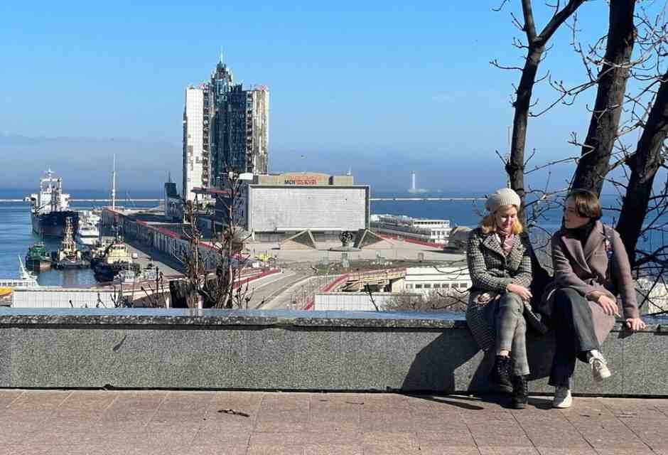 Affacciati sul porto di Odessa, dove l’Ucraina ha già vinto