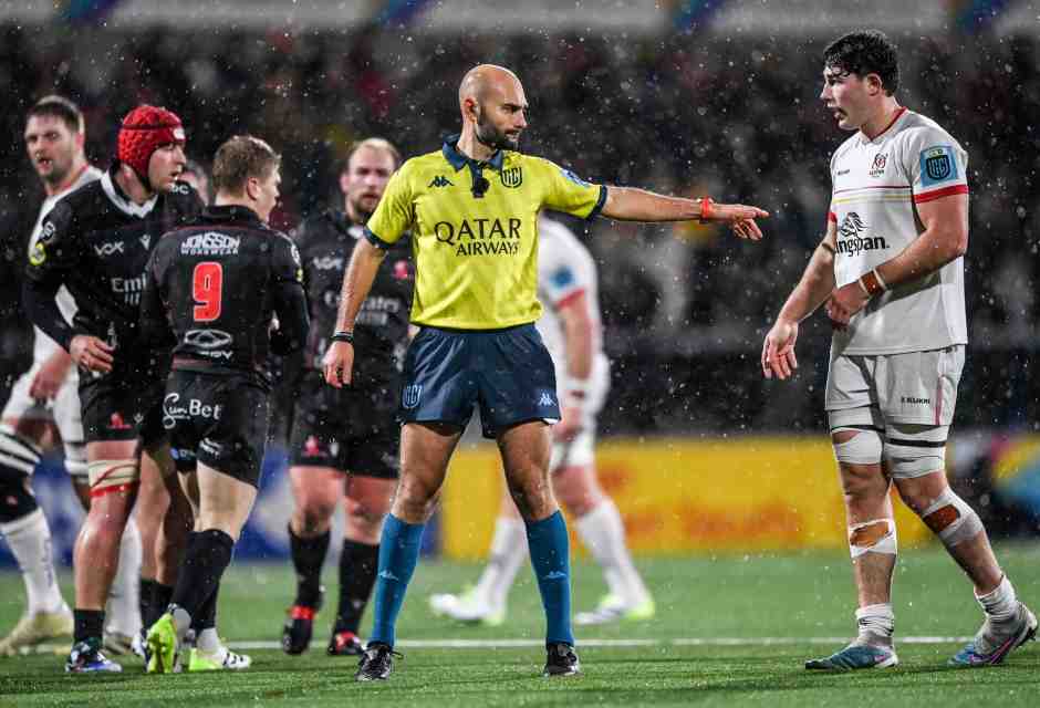 La prima volta di Andrea Piardi, l’italiano che fischia nel Sei Nazioni