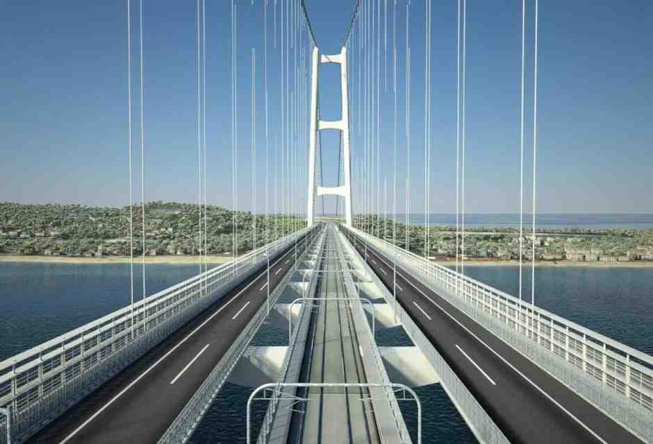 In arrivo un regalo per il Ponte sullo Stretto