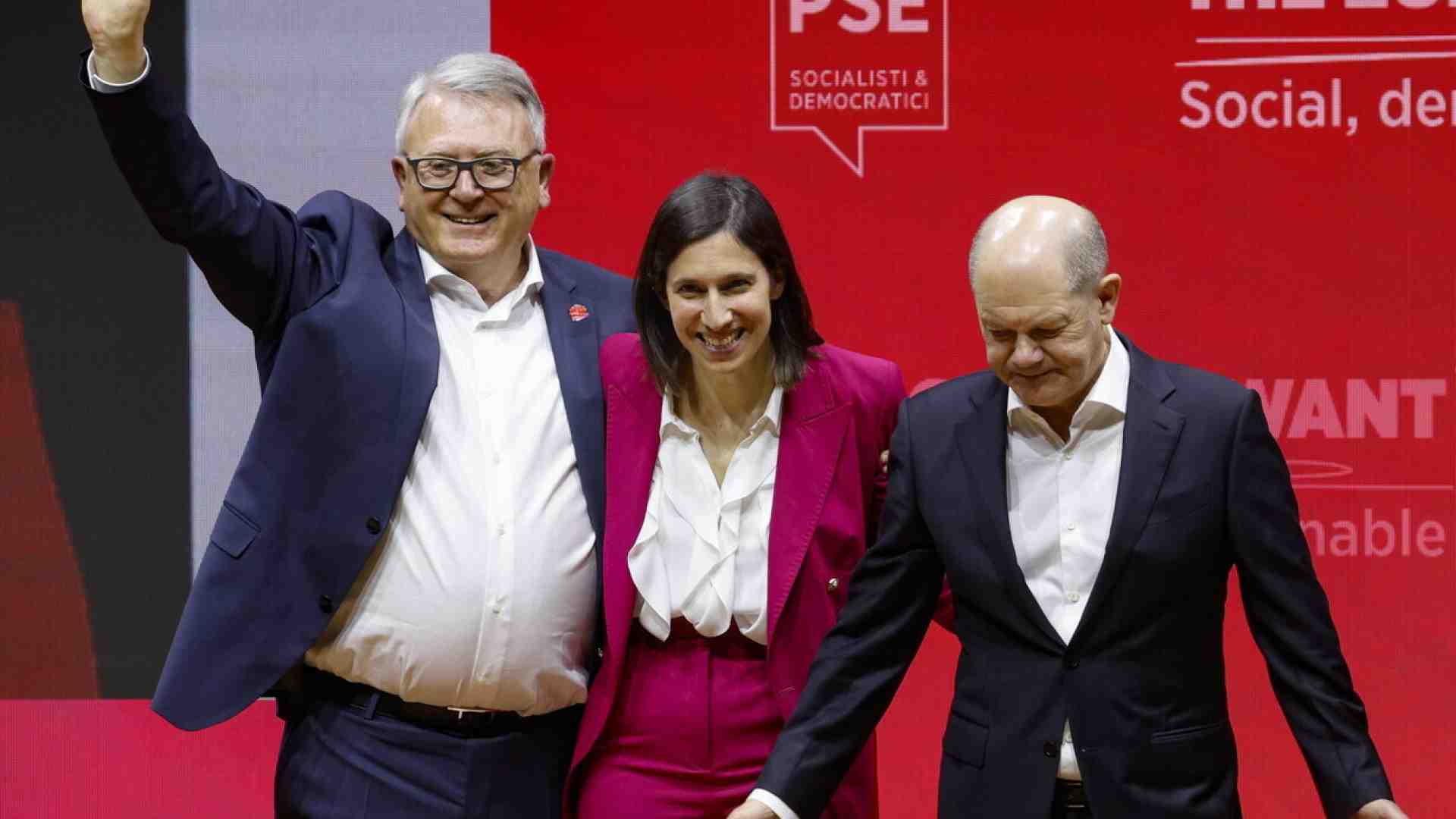 Al congresso del Pse a Roma nessuno ha mai detto "mai con Meloni"