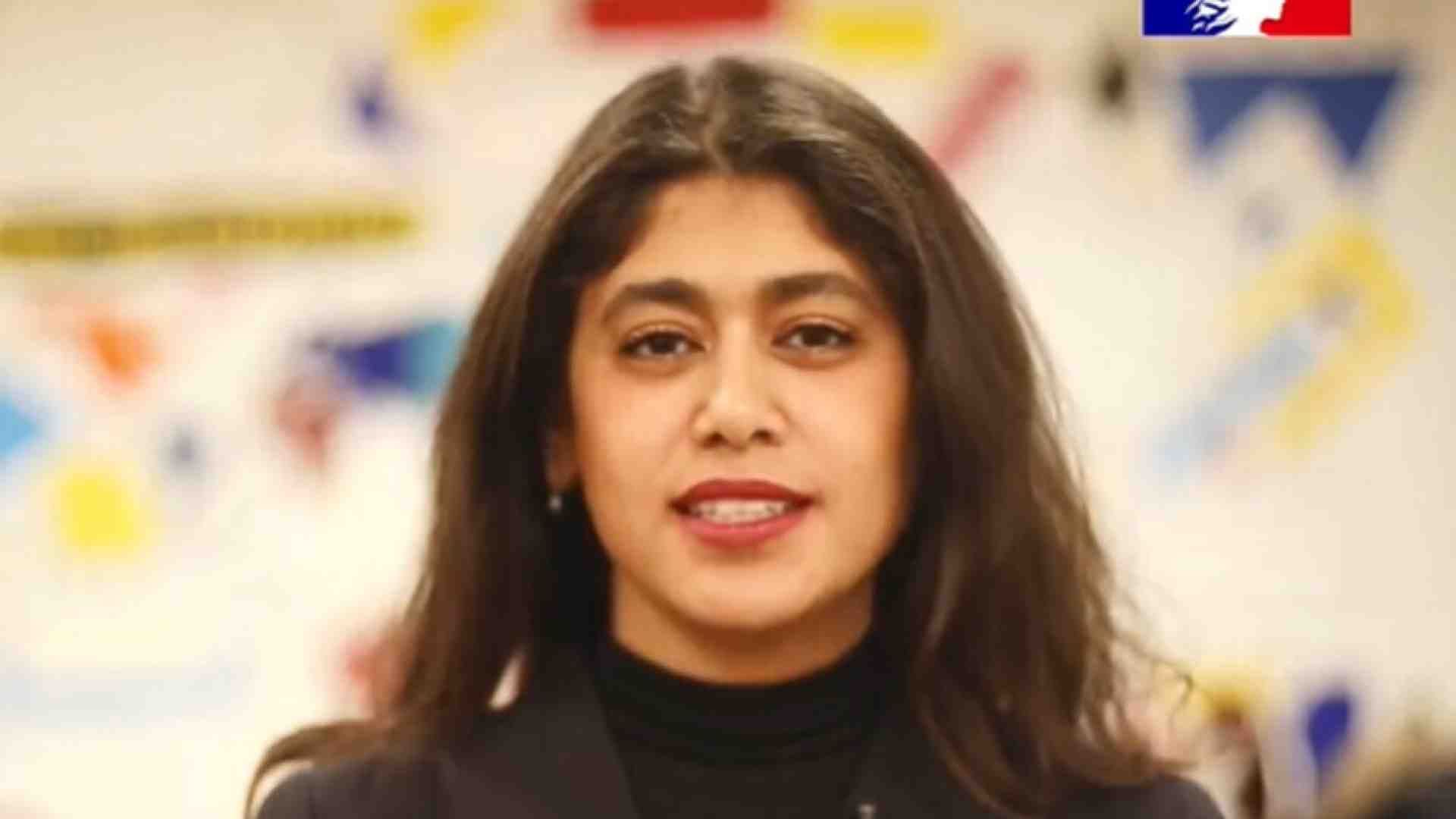 La candidata pro Hamas di Mélenchon