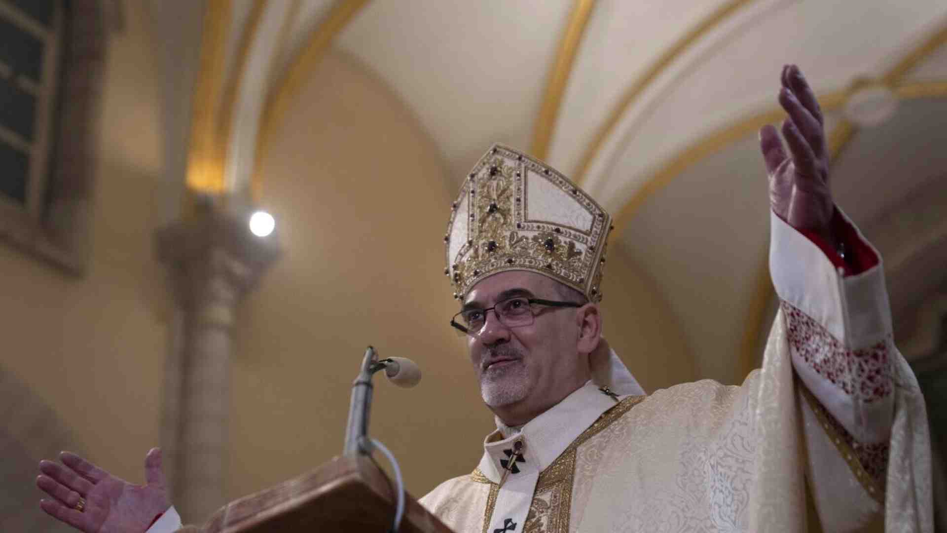 “Due popoli, due stati? Mi sembra difficile”. Il pragmatico cardinale Pizzaballa