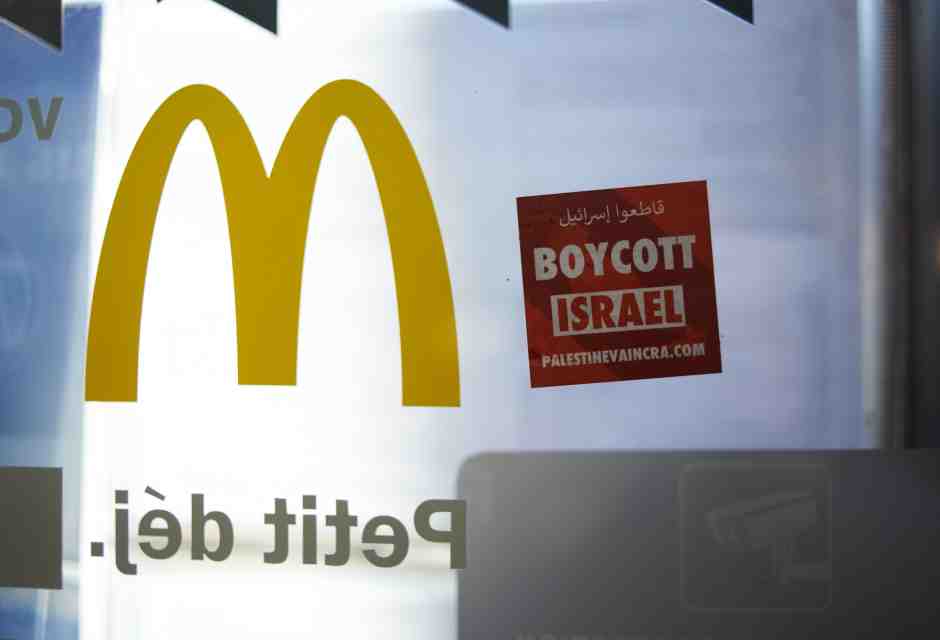 Il prezzo del boicottaggio d’Israele