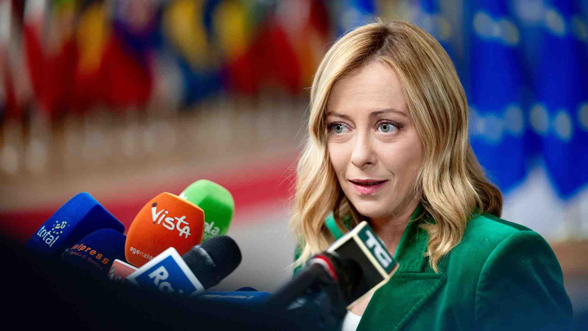 "L'Europa sia pronta ad affrontare le crisi. Non solo la guerra", dice Meloni