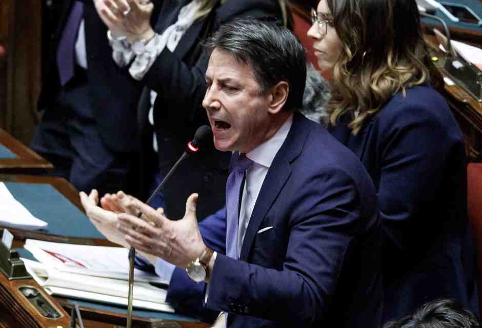 Per Conte 2 milioni di famiglie non pagano il mutuo. Un numero totalmente sballato