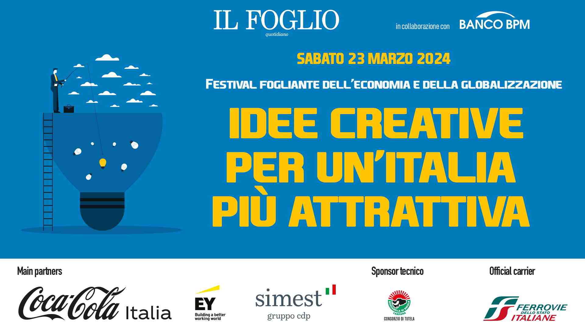 Idee creative per un Italia più attrattiva. Segui in diretta l'evento del Foglio