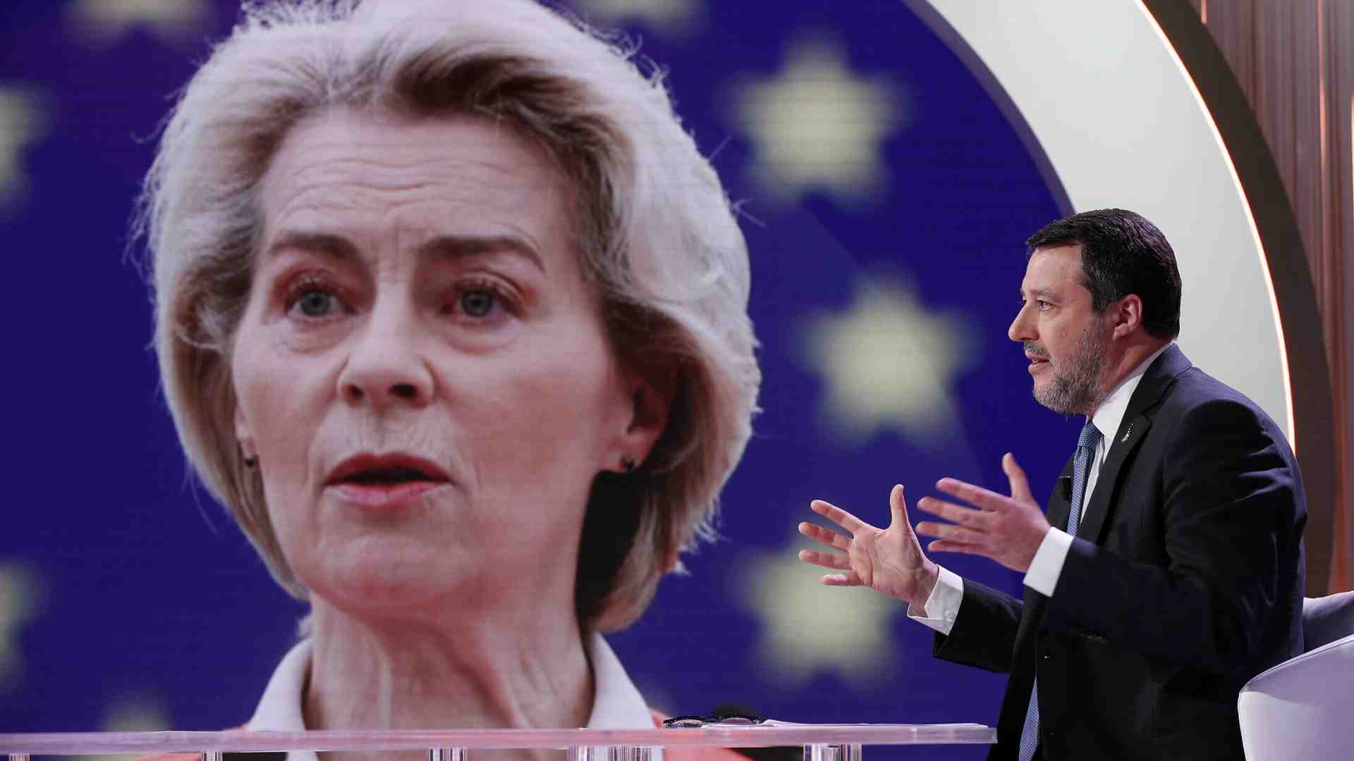 Salvini usa pure il caso Pfizer-Von der Leyen per mettere in difficoltà Meloni