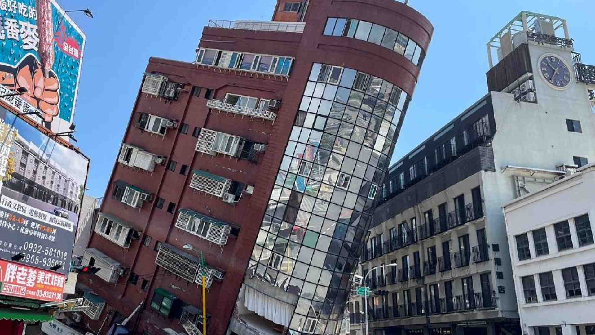 Terremoto di magnitudo 7.4 a Taiwan, morti e feriti sotto le macerie