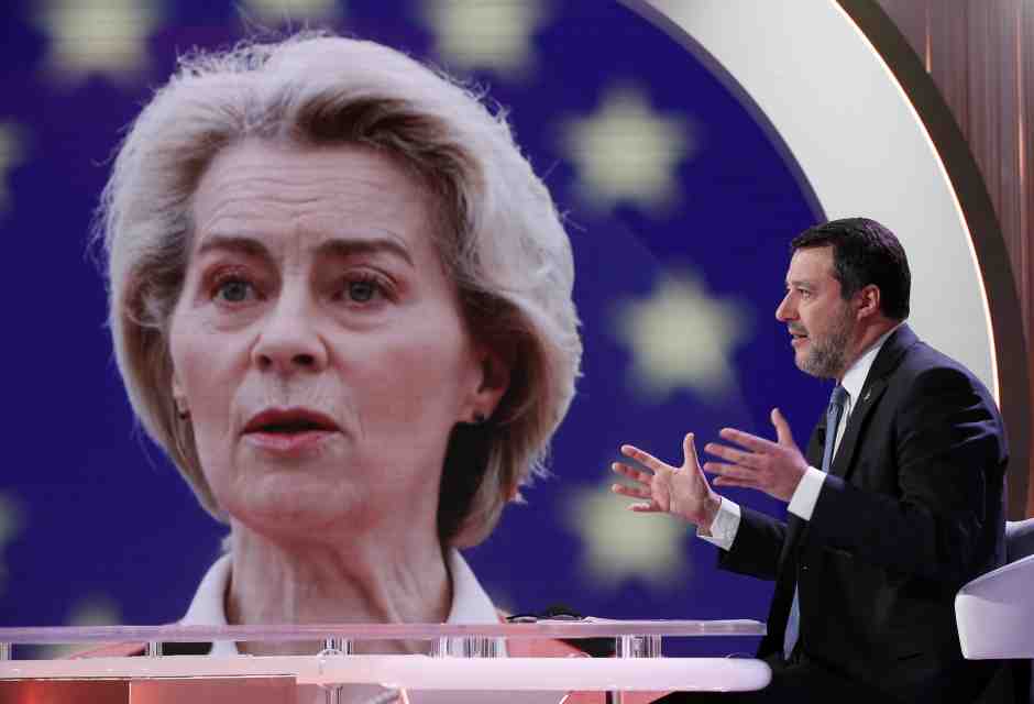 Salvini usa pure il caso Pfizer-Von der Leyen per mettere in difficoltà Meloni