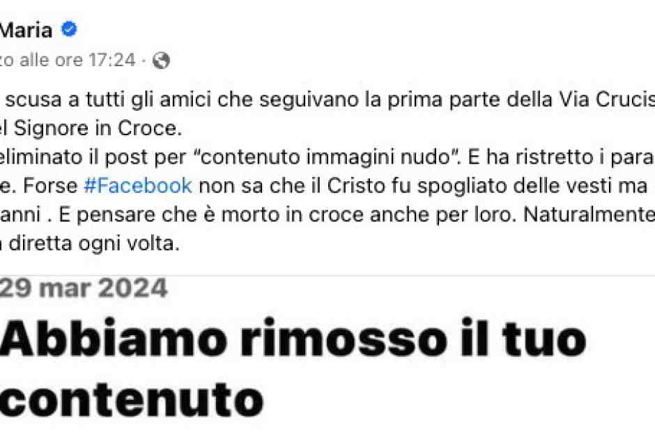 Facebook blocca Radio Maria: l'IA non ha ancora il senso del sacro