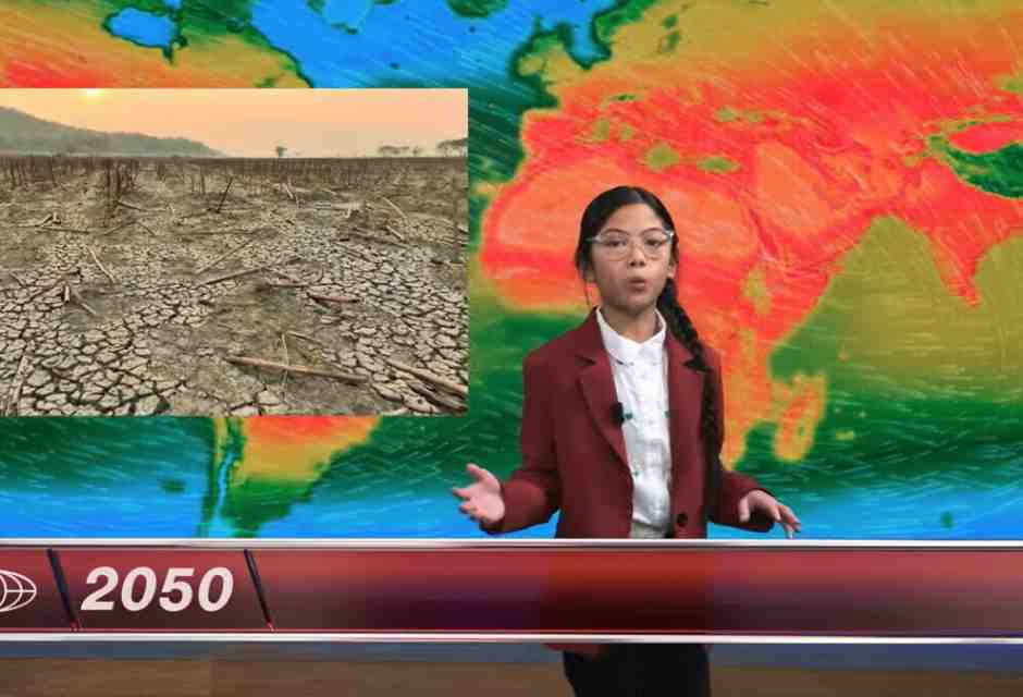 La versione italiana di “Weather Kids”. Bambini meteorologi per sostenere idee di adulti immaturi