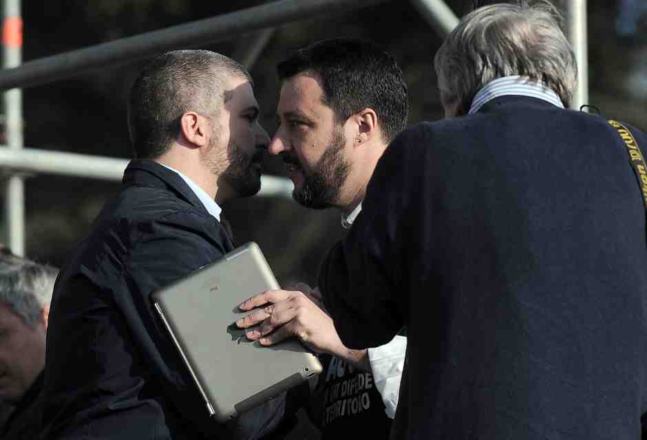 Di Stefano: “Salvini antifascista? Quando stava con noi di CasaPound non lo diceva”