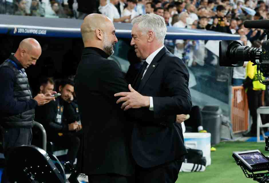 Ancelotti e Guardiola, allenatori che fanno la differenza