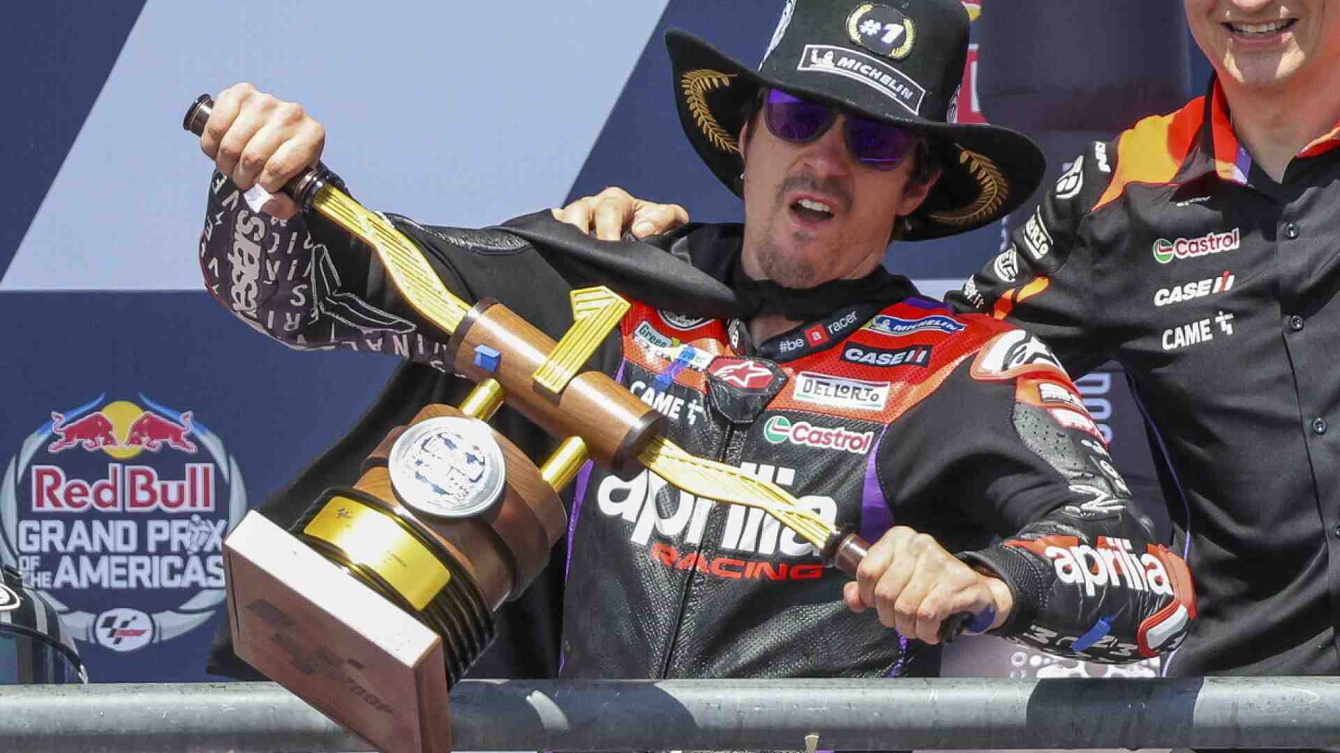 La lezione di Vinales (e dell'Aprilia) ad Austin