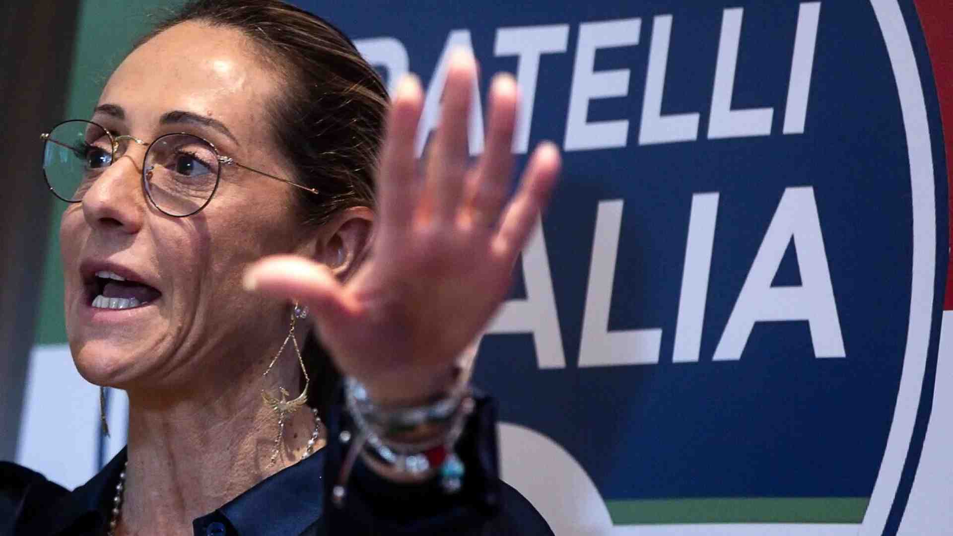 Arianna Meloni, il debutto della papessa della destra nella Tuscia: "Ma non mi candido"