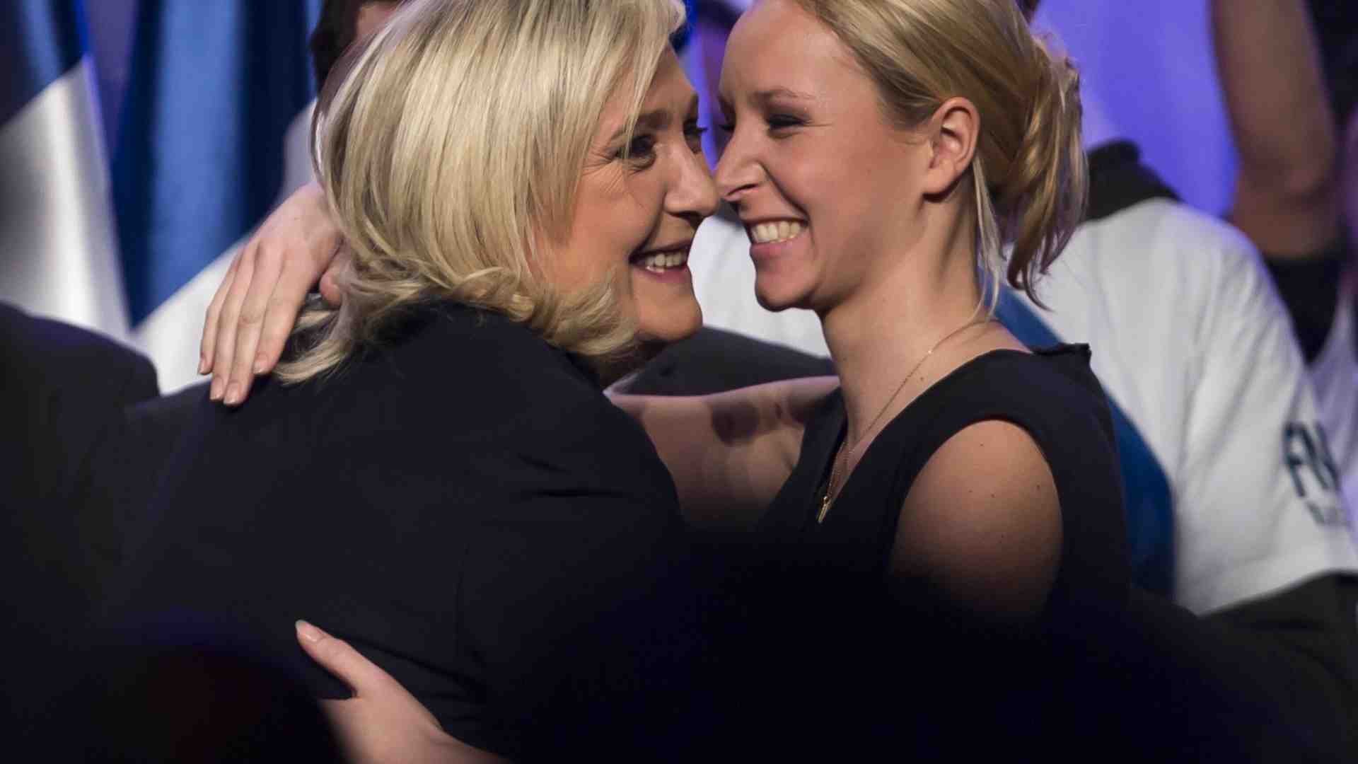 Scossoni nel sovranismo francese, con Le Pen e nipotina più vicine