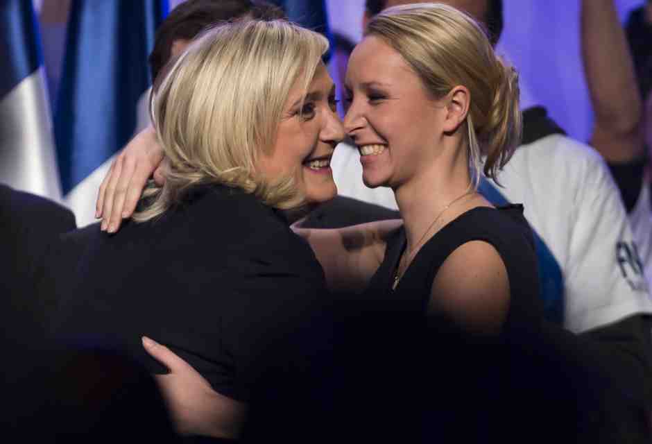 Scossoni nel sovranismo francese, con Le Pen e nipotina più vicine