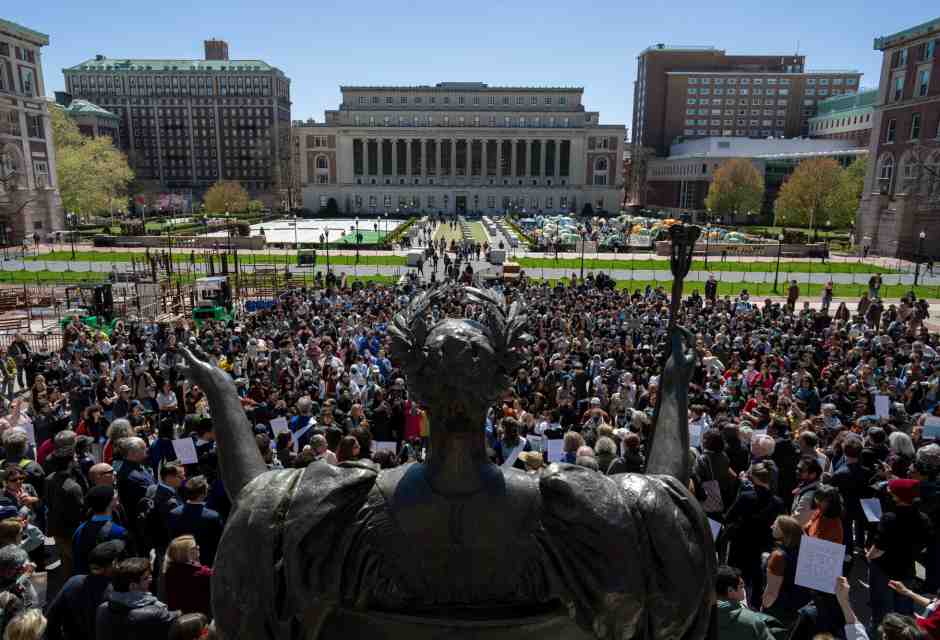 Il Columbia Daily Spectator racconta le proteste dell’università senza piagnisteo