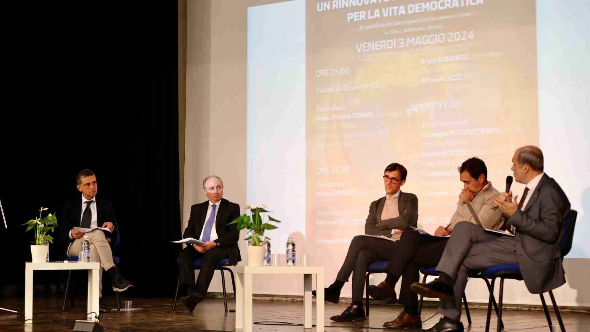 «La politica non è un tabù, la priorità è la pace»