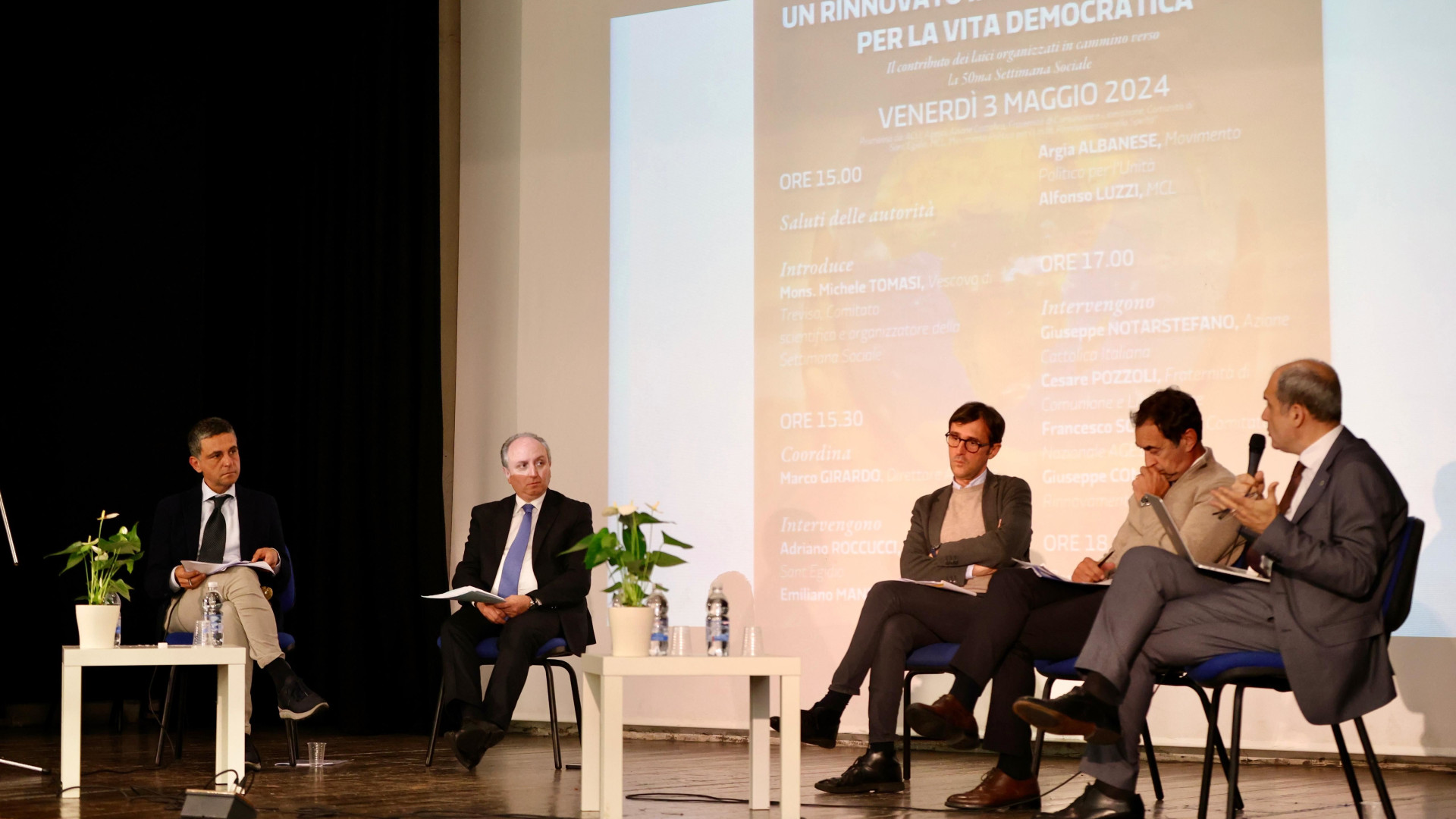 «La politica non è un tabù, la priorità è la pace»