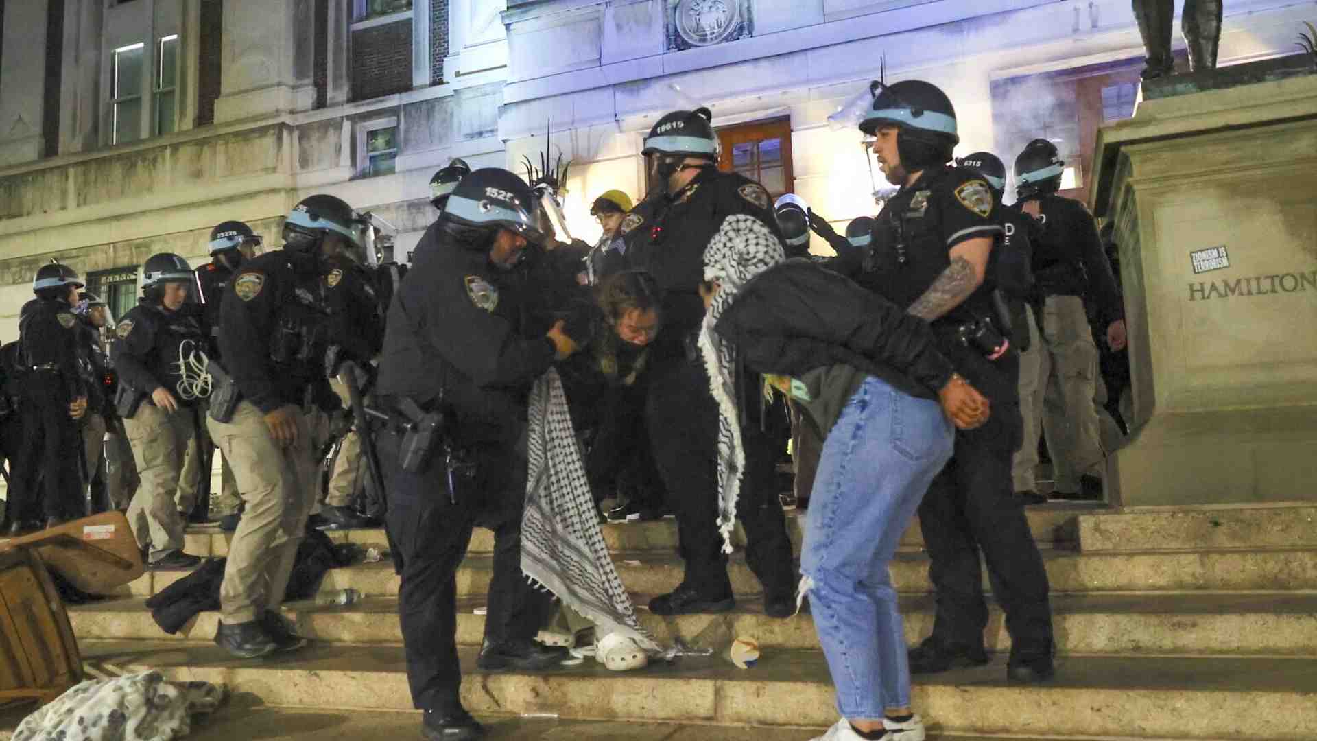 Tra gli arrestati nei campus americani molti vengono da fuori. I dati e le conseguenze