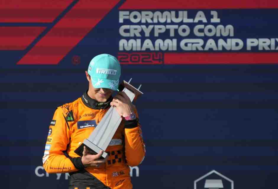 Finalmente Lando Norris si è concesso il sorriso della vittoria