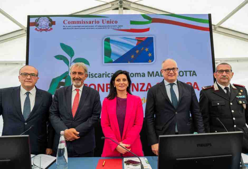 Parte finalmente la bonifica dell'ex discarica di Malagrotta