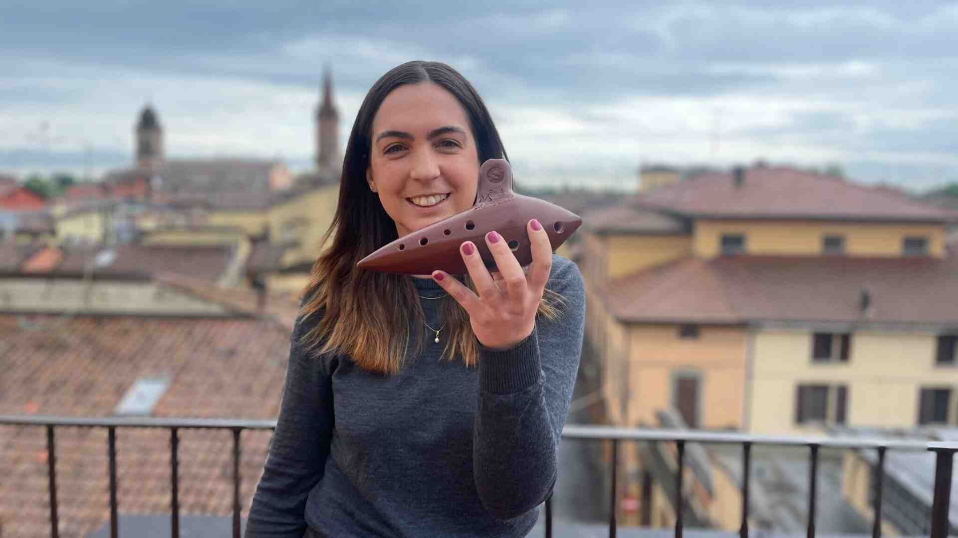 Debora Badiali, la sindaca nella patria dell’ocarina