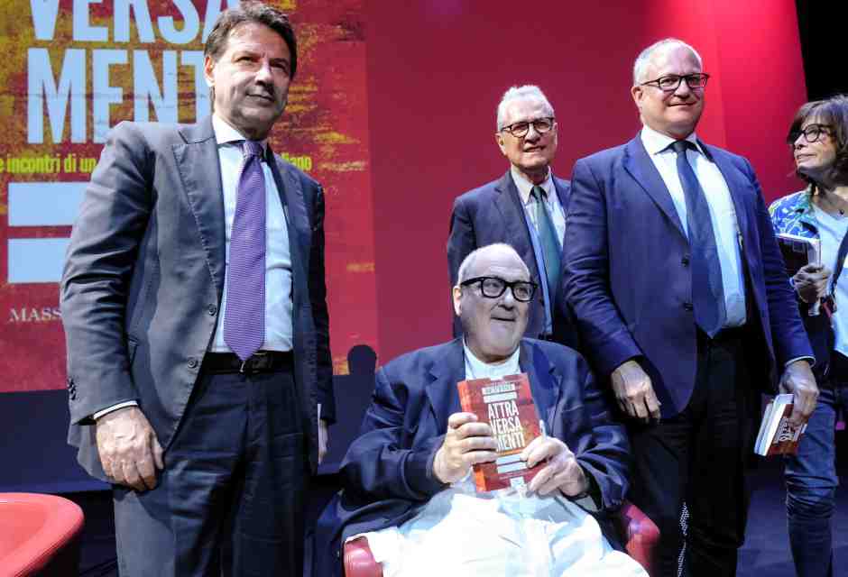 Conte, Gualtieri e tutta la nostalgia rossogialla alla presentazione del libro di Bettini
