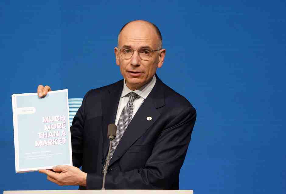 Il rapporto sul mercato unico europeo di Letta contiene troppi slogan, ma indica una direzione