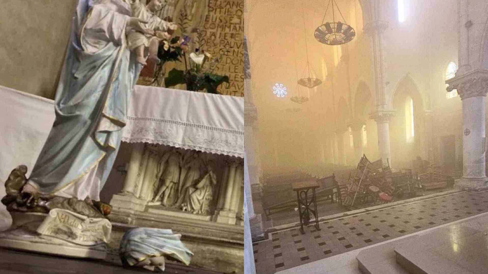 In Francia si bruciano le chiese ma si parla solo di Islamofobia