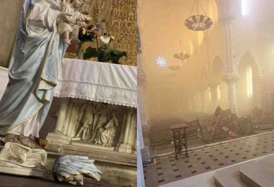 In Francia si bruciano le chiese ma si parla solo di Islamofobia