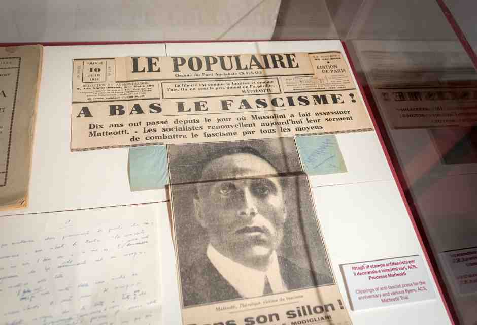 Tutto quel che resta a noi della vicenda umana di Giacomo Matteotti