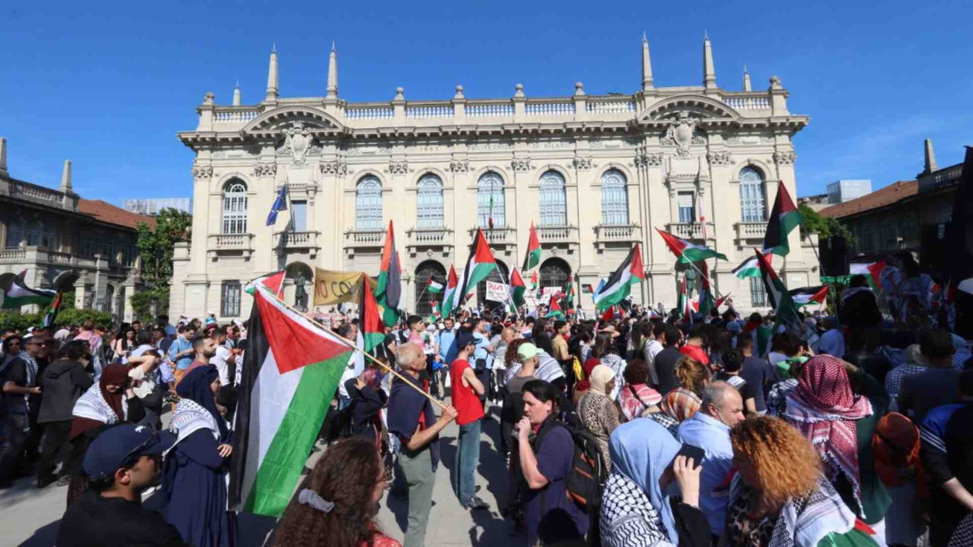 La Statale di Milano si arrende agli studenti pro Palestina