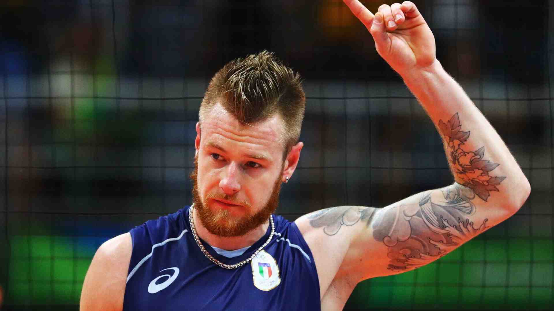 Ivan Zaytsev costruisce un sogno sulla sabbia