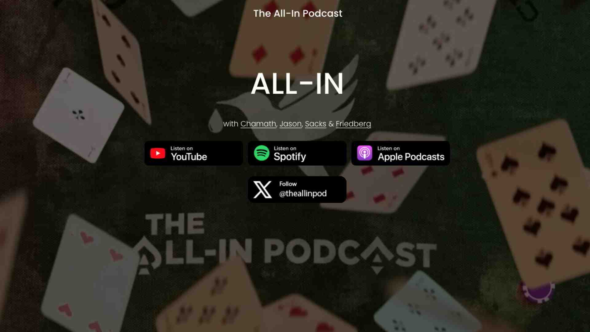 All-In: il podcast anti-woke della Silicon Valley più amato d’America