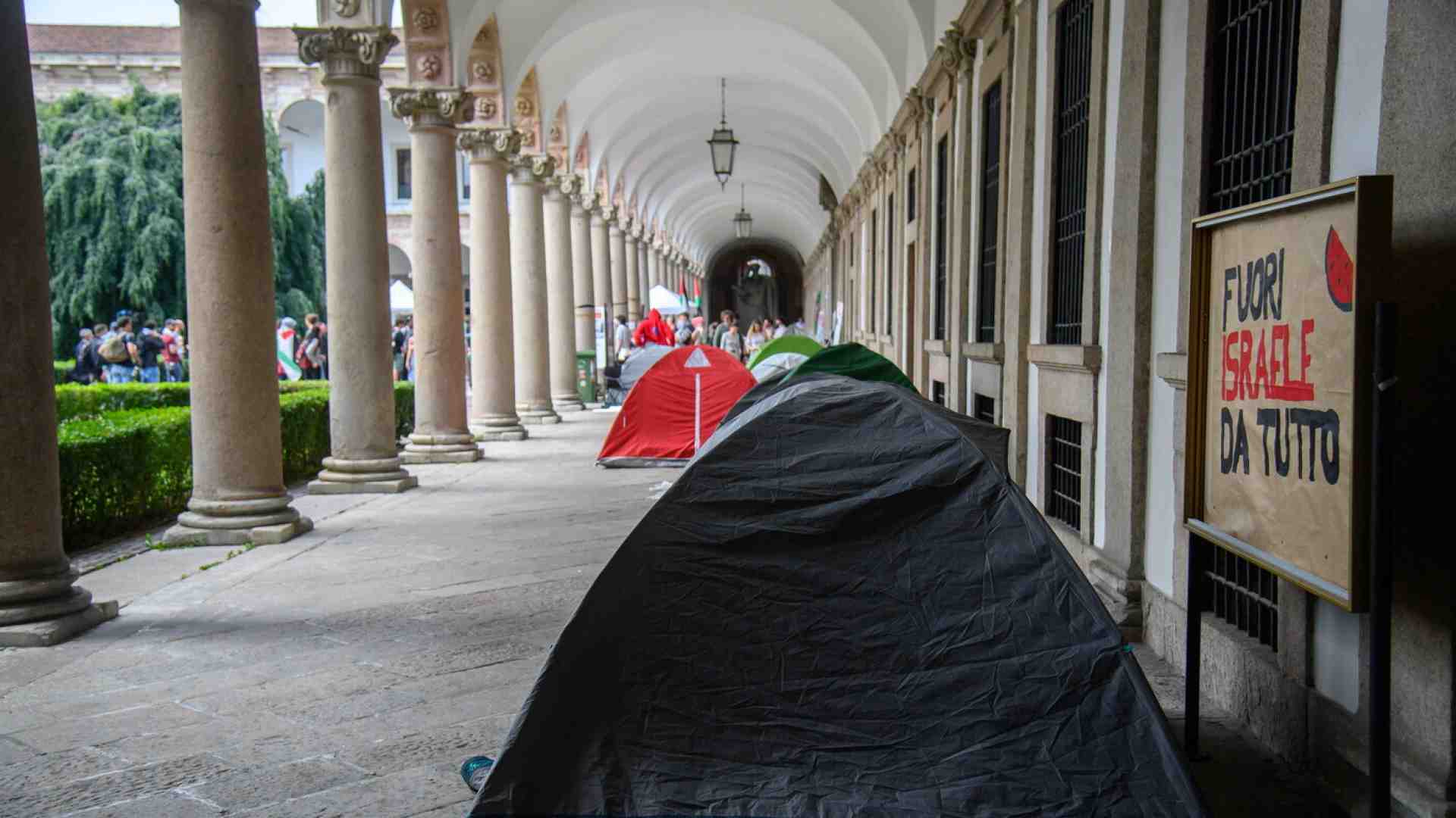 Il risveglio della Statale di Milano su Israele