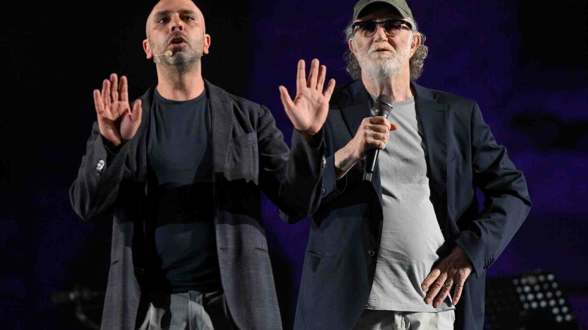 Ecco a Caracalla il pastiche di De Gregori e Zalone, un “feat.” non replicabile
