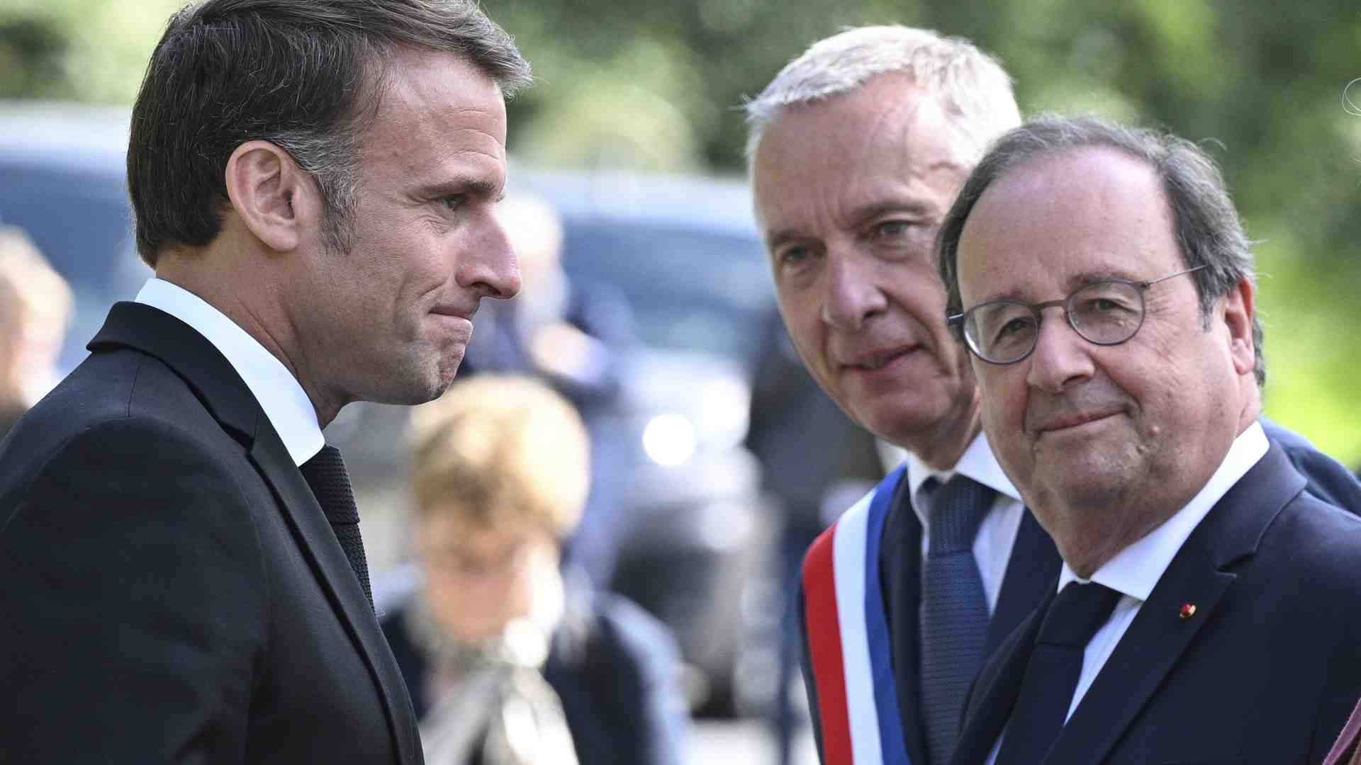 Il ritorno di François Hollande, "padre nobile" della politica francese
