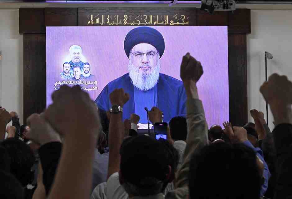 La direzione delle minacce di Hassan Nasrallah