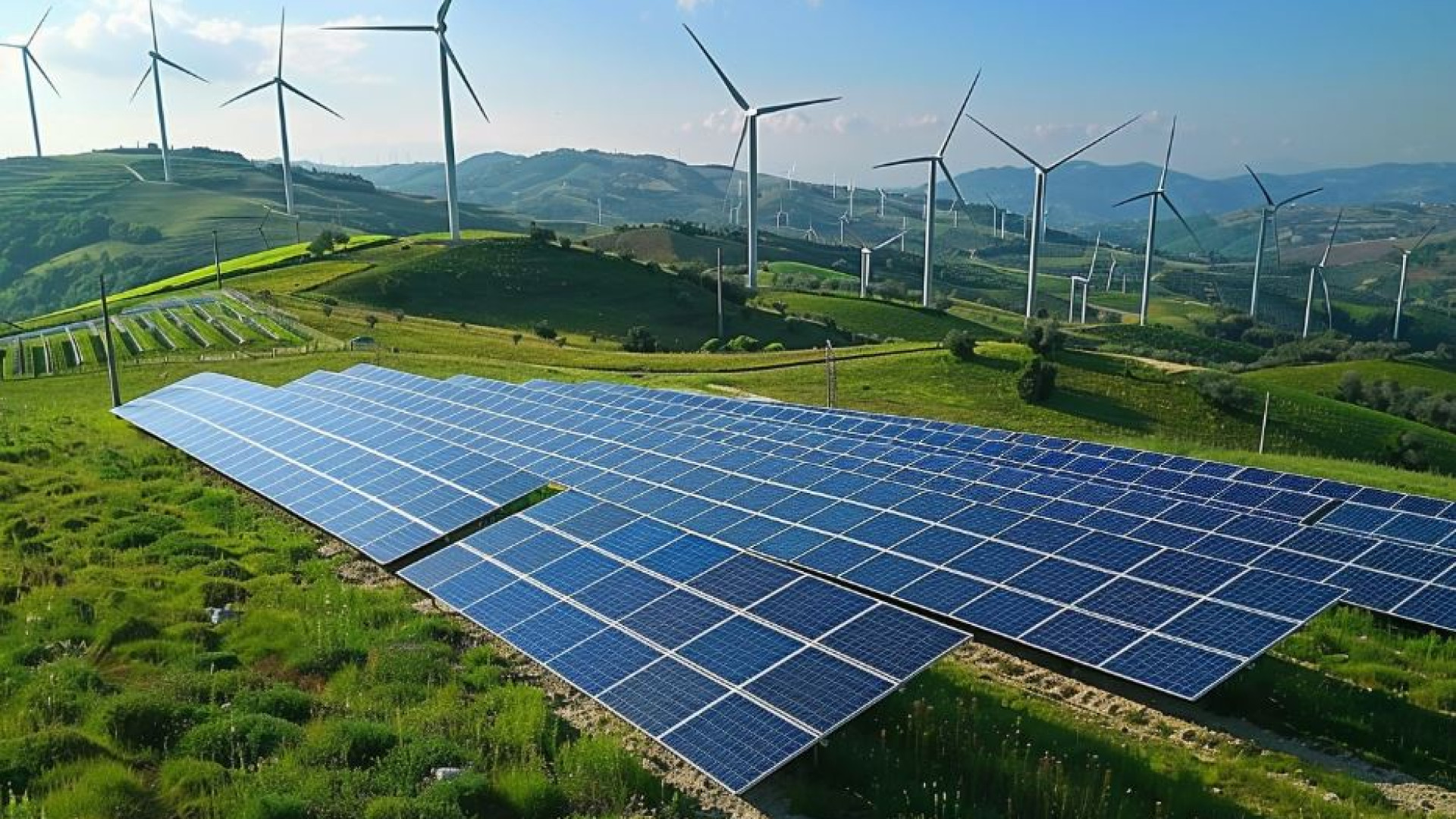 Crescita record dell'energia pulita: copre la metà della domanda totale